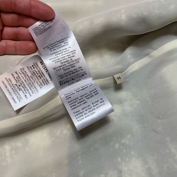 GUCCI Black Ivory Wool Boucle Tweed Jacket - Picture 12 of 13